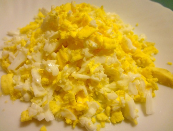 Шаг 6 - подготавливаем яйца