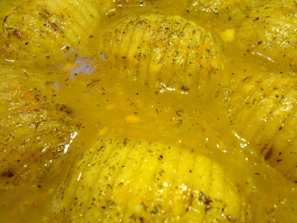 Картофель в апельсиновой глазури – шаг 8