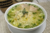 Украинский суп капустняк из квашеной капусты