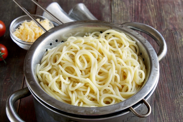 Спагетти с овощами - шаг 1 