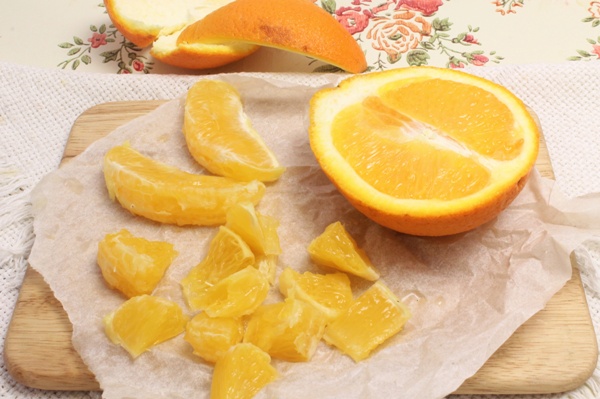  Салат с апельсином и яблоком - шаг 2 