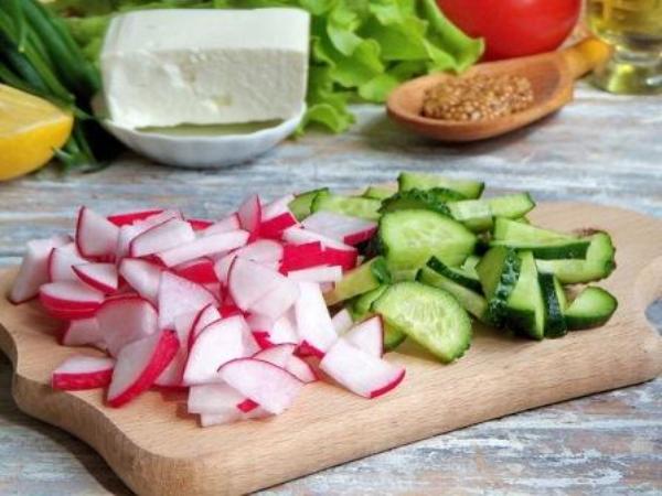  Салат с краснокочанной капустой - шаг 2 