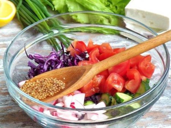  Салат с краснокочанной капустой - шаг 5 