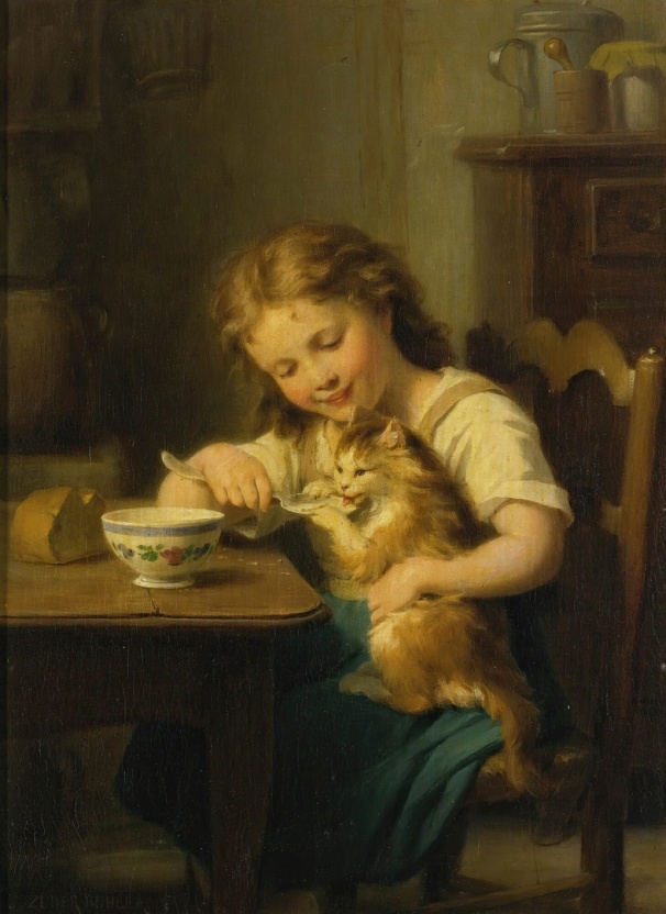 Мой лучший друг. Фриц Цубер-Бюлер (1822-1896), швейцарский художник