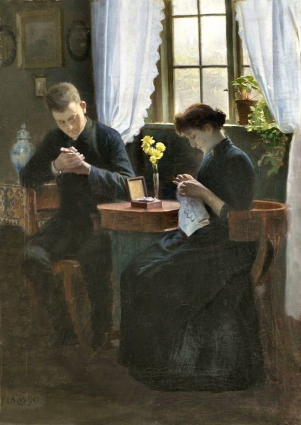 Предложение. Карл Томсен (1847-1912), датский художник