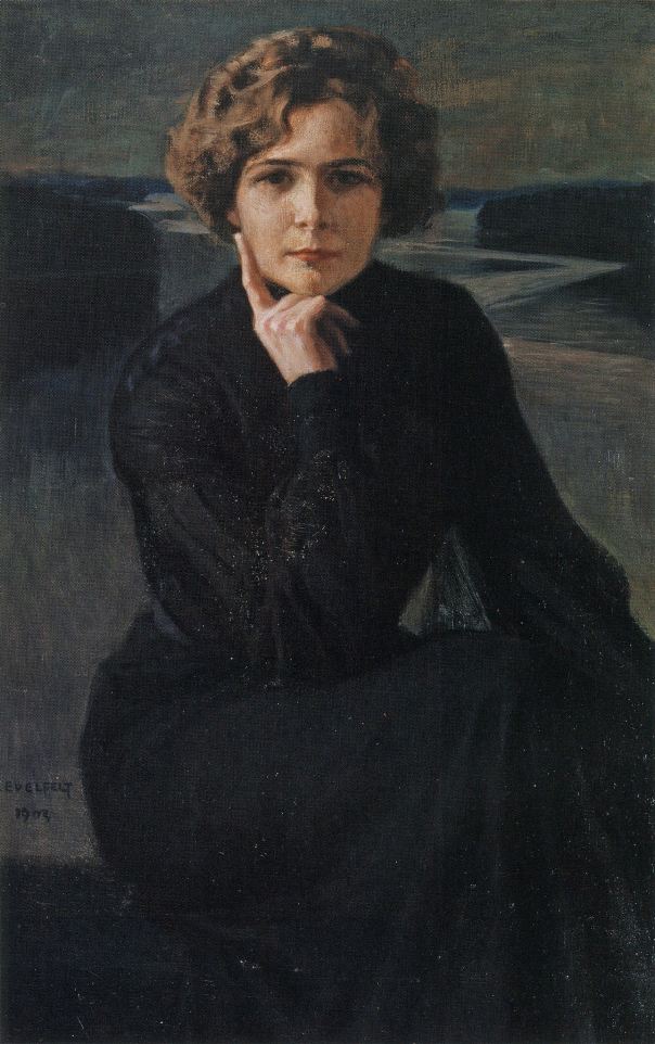 Портрет актрисы Элли Гран-Ниски, 1903. Альберт Эдельфельт