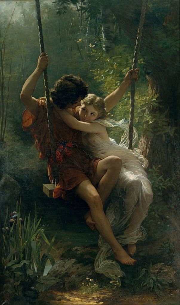  Весна, 1873. Пьер Огюст Кот (1837-1883), французский художник